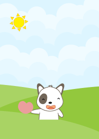 Cute dog theme v.7