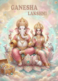 Ganesha: Lakshmi: Wealth prosperity.1