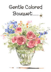 gentle colored bouquet 3