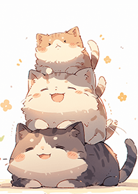 2023 LET'S DRAW 療癒您的心❤軟綿貓疊疊樂