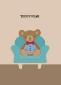 Teddy bear and sofa2
