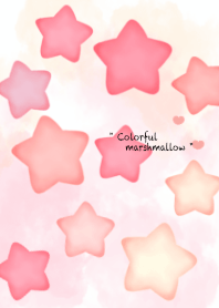 Colorful star marshmallow 14