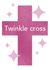 Twinkle cross(pink)