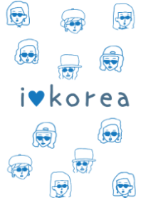 サングラスガールの日常 (韓国語)blue