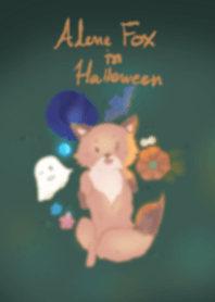 Alone Fox in Halloween