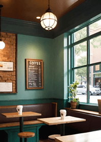 Cozy Coffee shop 90c0Af