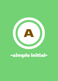 simple initial-A- THEME 16
