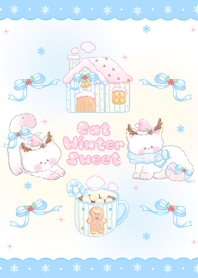 Cat winter sweet (blue)