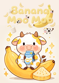 Banana Moo Moo (Beige)