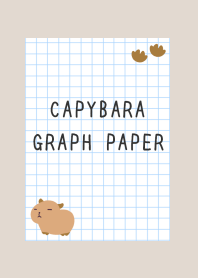 CAPYBARA GRAPH PAPERj-BEIGE