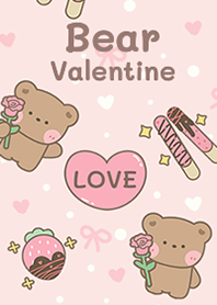 Bear on valentine!