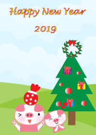 Happy New Year 2019 Theme v.3 (JP)