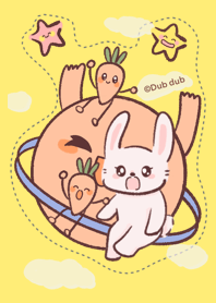 กระต่ายน้อยและผองเพื่อน Ver.Yellow