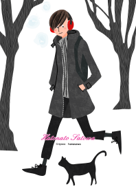 Cats and headphones boys [Winter]+