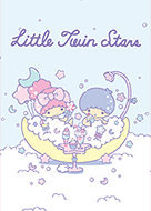 Little Twin Stars Bath Time Line Theme Line Store
