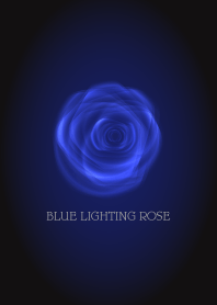 BLUE LIGHTING ROSE.
