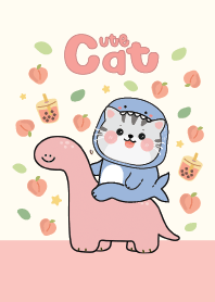 แมวชุดฉลามน่ารัก : พีช!