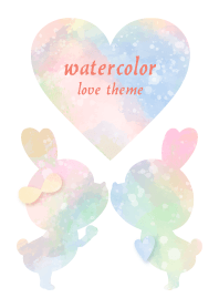 watercolor Love Theme 11