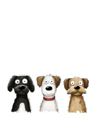 Three Hearts, One Woof