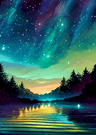 Calm night scene/543