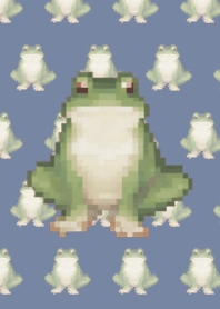 Frogpattern 픽셀 아트 테마 Beige 05