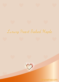 Luxury Heart Baked Maple.