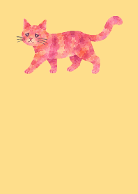 A depressed cat03 brown & yellow