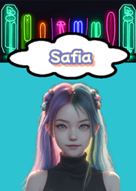 Safia Colorful Neon G06