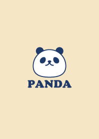 -SIMPLE PANDA NAVY & BEIGE-