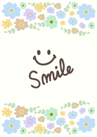 Colorful flower - smile7-