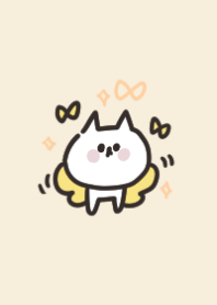 Let's Go! white cat 10