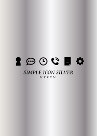 SIMPLE ICON SILVER
