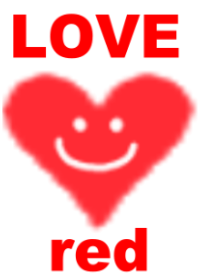 LOVE red color