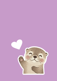 Otter05 light purple JP