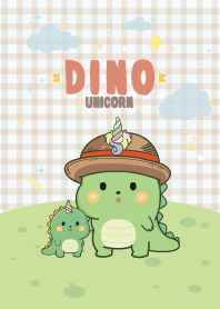 Dino Unicorn Scott Cute Lovely