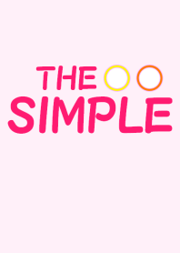 THE SIMPLE pink 1