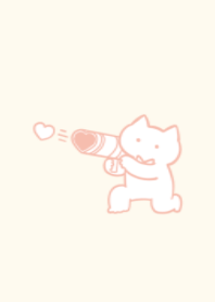 ribbon cat.(beige&pastel02)