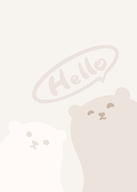 Mochi Bear hi-beige (be01)