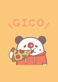 GICO panda and pizza