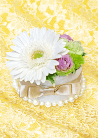 Blossom Flower cake with big fortune