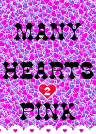 MANY HEARTS PINK 2