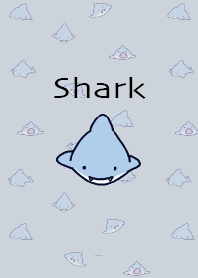เบจ บลู : Mini Simple shark
