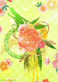 Japanese Pattern dragon Year from Japan