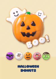 HALLOWEEN DONUTS - SC Beige 4-2