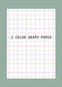 2 COLOR GRAPH PAPERj-PINK&PUR-DUSTYGREEN