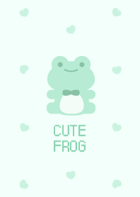 Cute frog Pattern Green