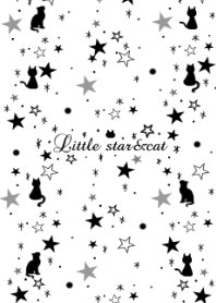 Little cat & stars.