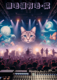 Meow's concert2_p - Hairless Cat has Fur