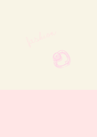 fashion pink ivory