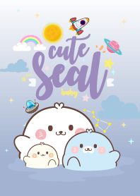 Seal Baby Galaxy Sea
